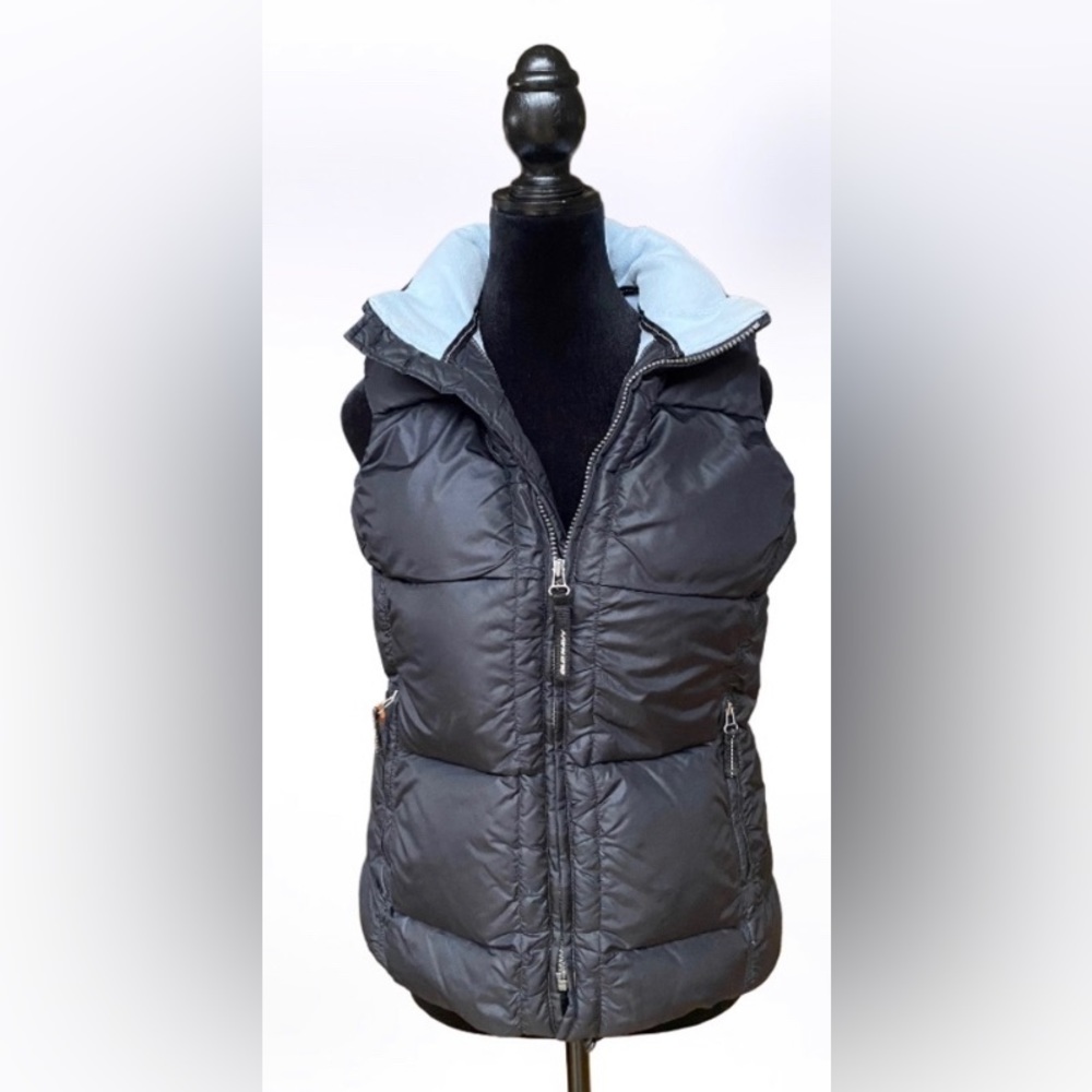 Old Navy: Light Blue Bubble Puffer Vest